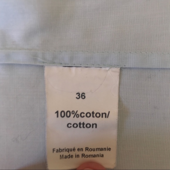 Sonia Rykiel pale blue 3 bow cotton blouse. Size 4 - Picture 9 of 9